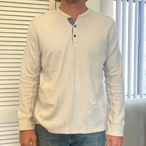 Long Sleeve Waffle Shirt